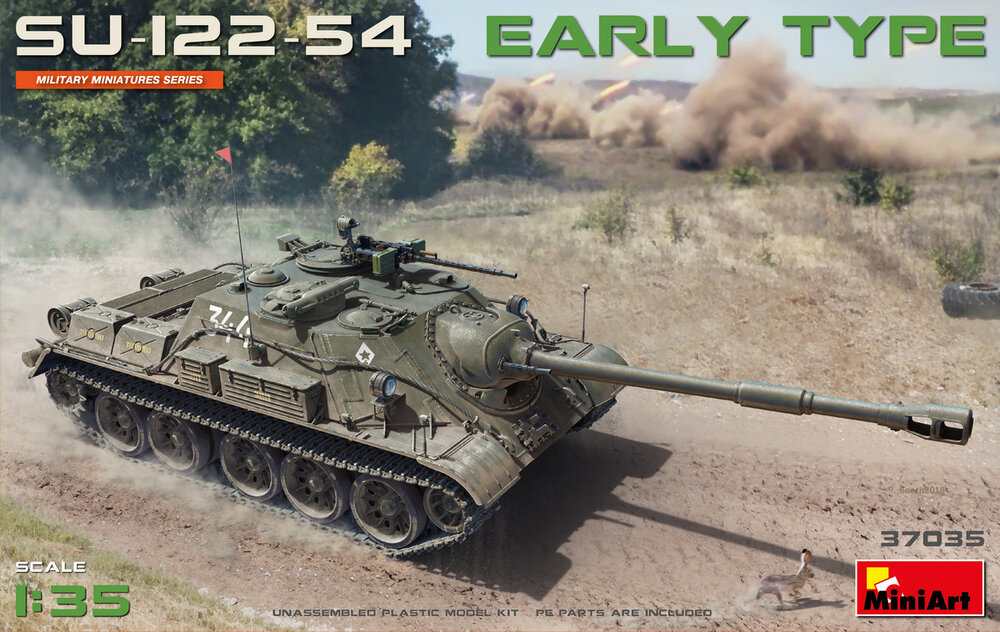 Soviet Tank SU-122-54 Early 1/35