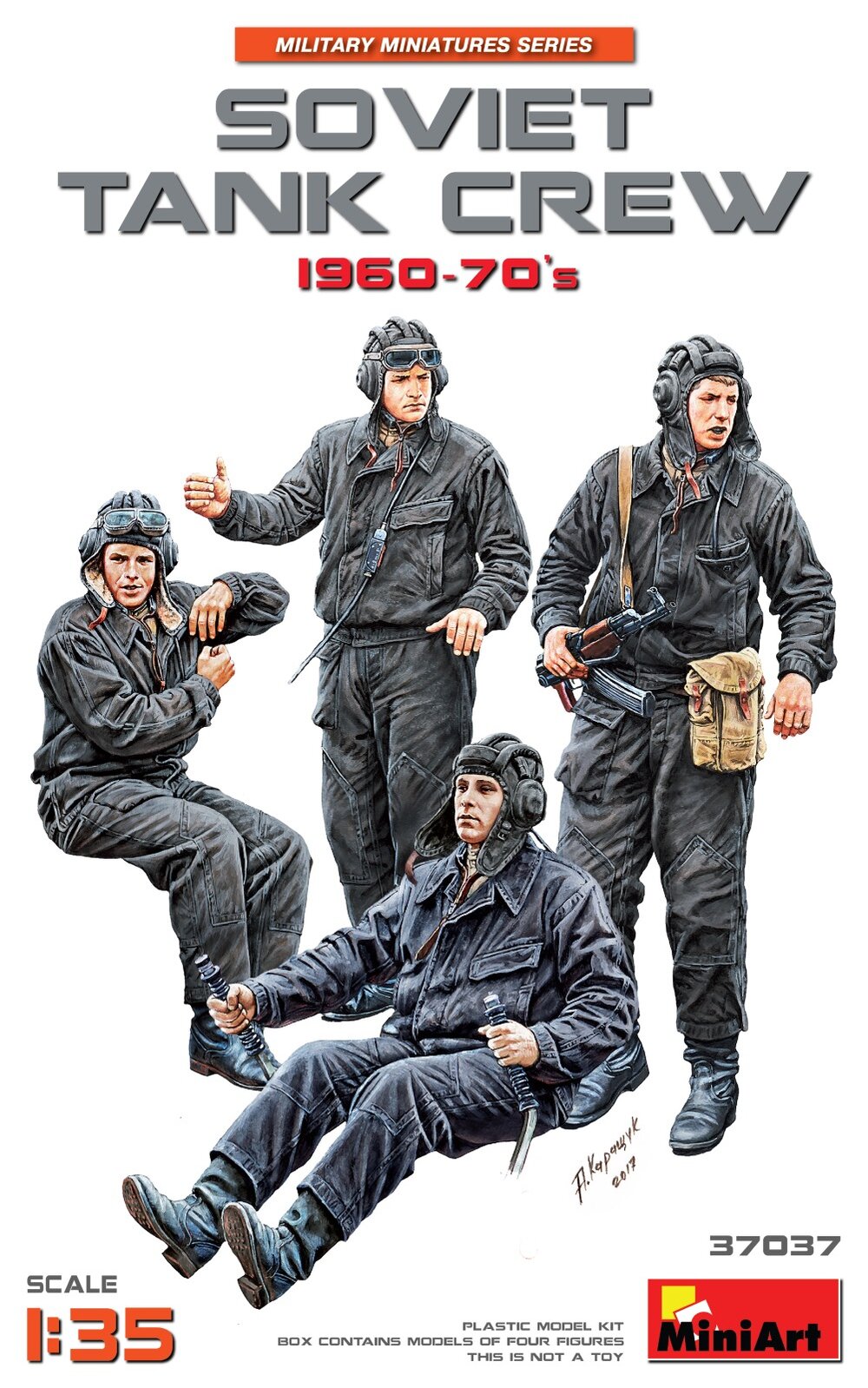 Soviet Tank Crew 1960 & 70 1/35