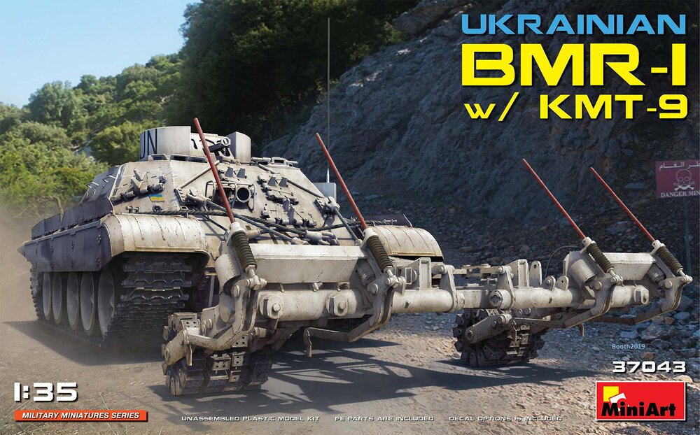Ukrainian BMR-1 w/ KMT-9 1/35