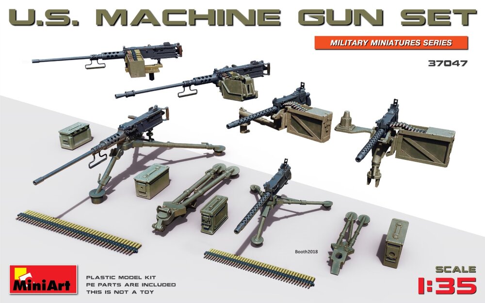 U.S. Machine Gun Set 1/35
