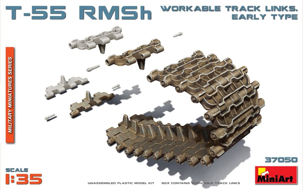 T-55 RMSh Workable Track Links 1/35