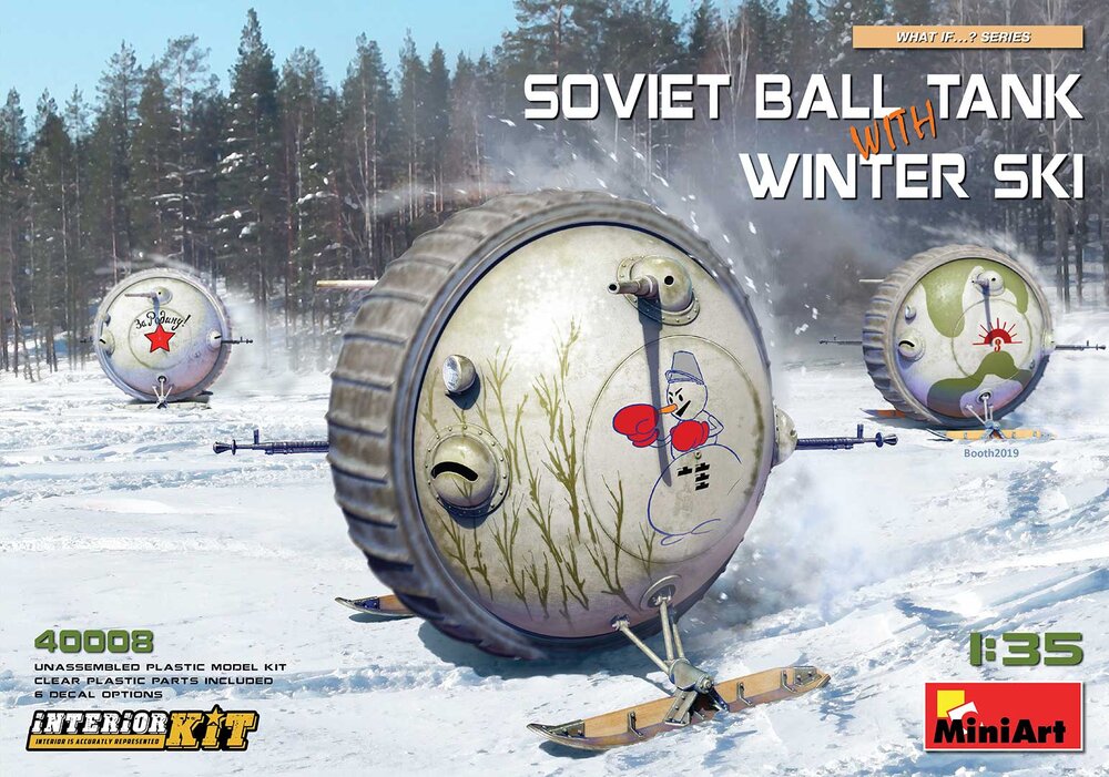 Soviet Ball Tank with Ski Int. 1/35