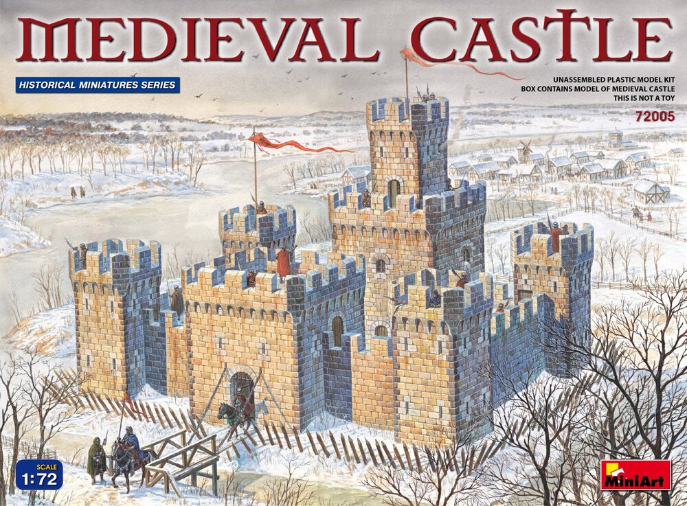 Medevial Castle 1/72
