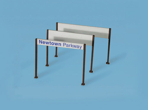 Station Nameboards, Modern Type (1)