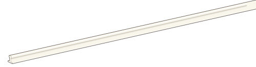 Code 100 Flat Bottom Rail, nickel silver