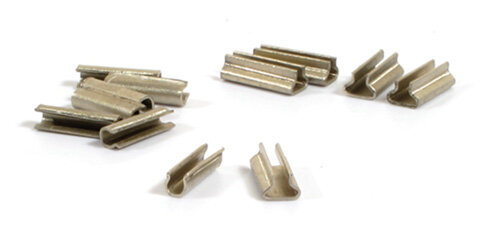 Fishplates, for bullhead rail, nickel silver