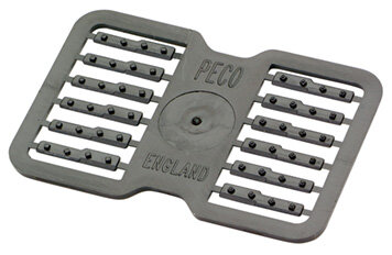 Cosmetic (dummy) fishplates for joining bullhead to flat bottom