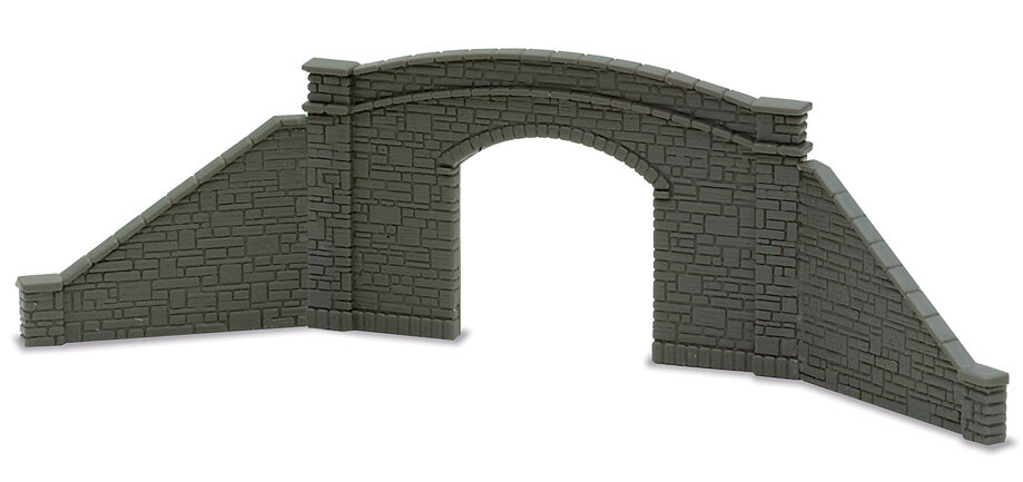 Road Bridge Sides, stone type, single track