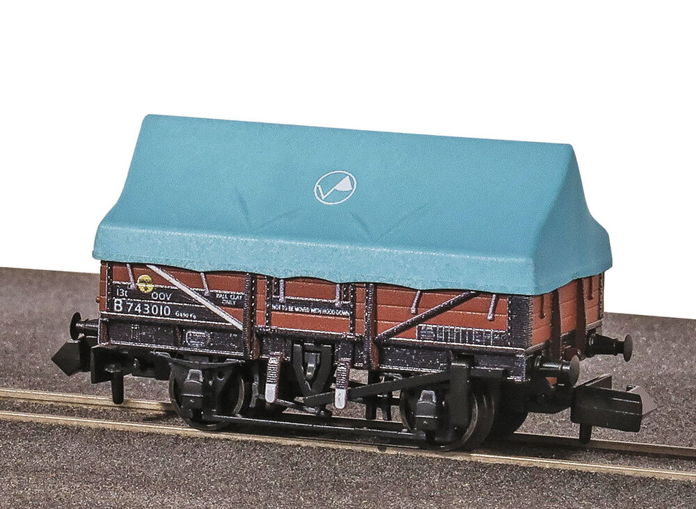 China Clay Hood Wagon, OOV B743010, Bauxite