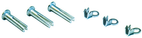Studs and Tag Washers, for use with probe