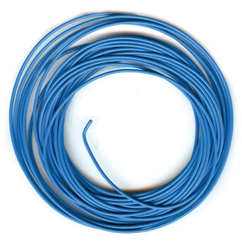 Electrical Wire, Blue, 3 amp, 16 strand