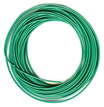 Electrical Wire, Green, 3 amp, 16 strand