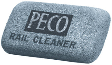 Rail Cleaner, abrasive rubber block