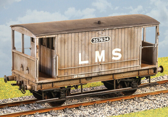 LMS Ex MR Design 20 Ton Goods Brake van