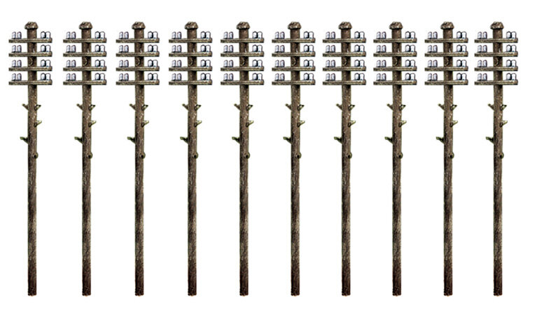 Telegraph Poles (10 per pack)