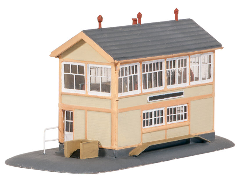 GWR Wooden Signal Box (inc. interior)