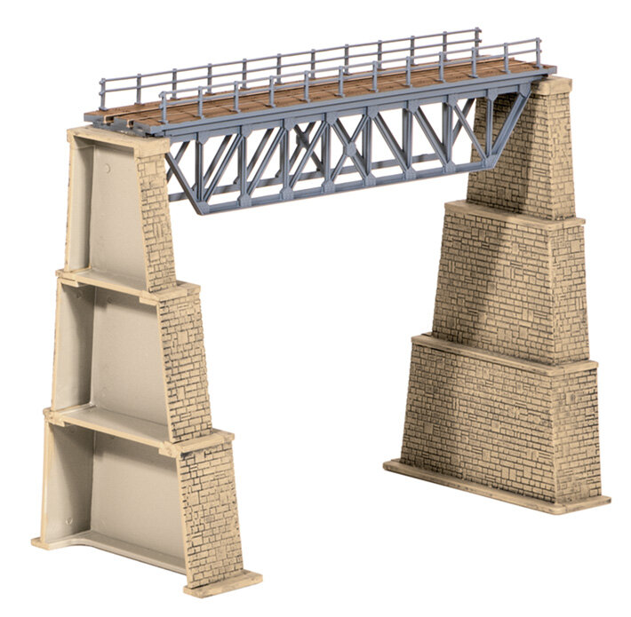 Steel Truss Bridge, with Stone Piers
