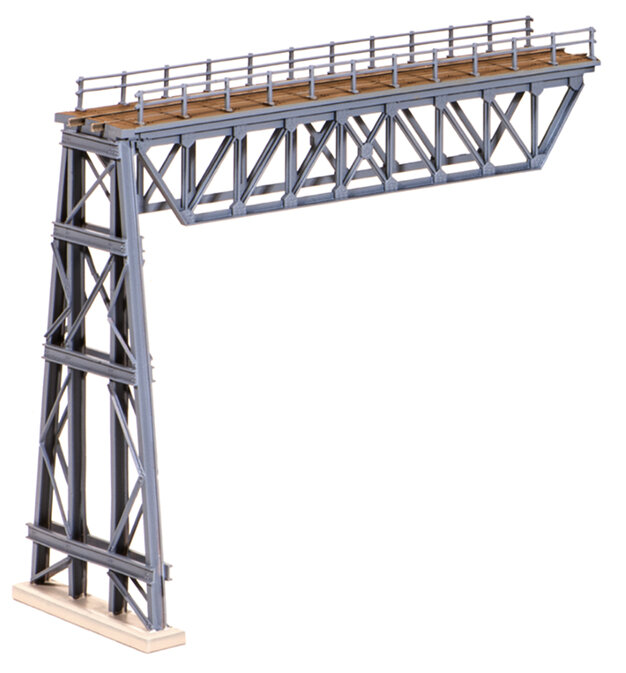 Steel Truss Span, with Steel Trestle