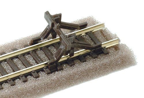Buffer Stop, rail built type