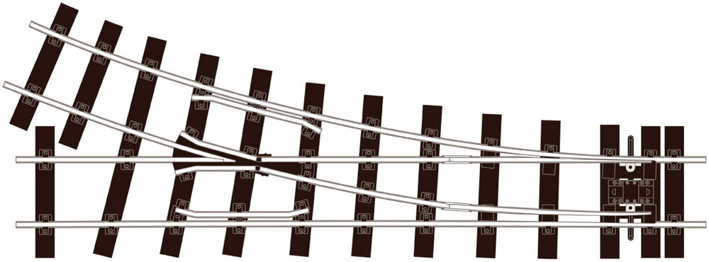 Small Radius R/H Turnout