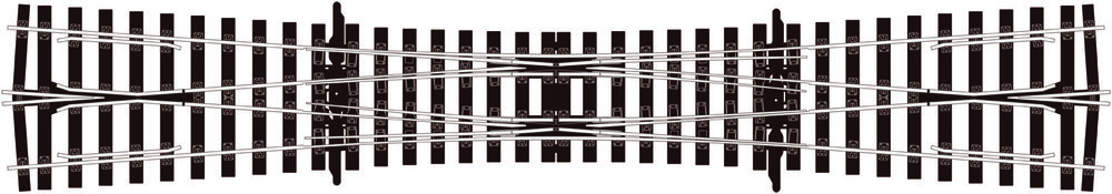 Double Slip (8° angle) Electrofrog