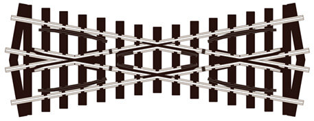 Crossing (20 angle)