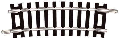 No.1 Radius Half Curve, 228mm (9in) radius