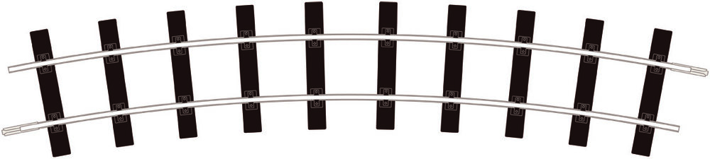 Curve Unit 37in Radius