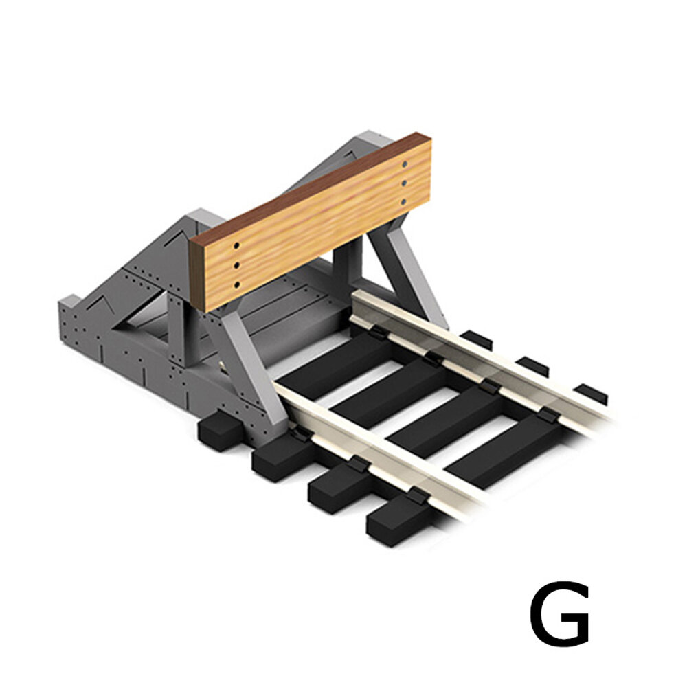 G Scale Buffer Stop w/Real Wooden Plate (2 pcs)