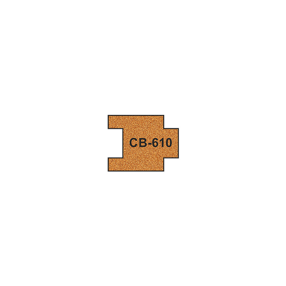10 X Pre-Cut Cork Bed for R610 Short Straight Track