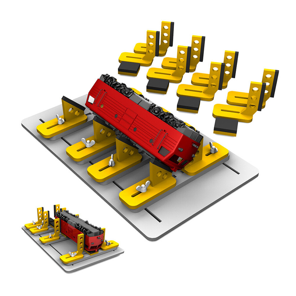 45-90 Degree Loco Service Bench for N, HO, OO and O Scales