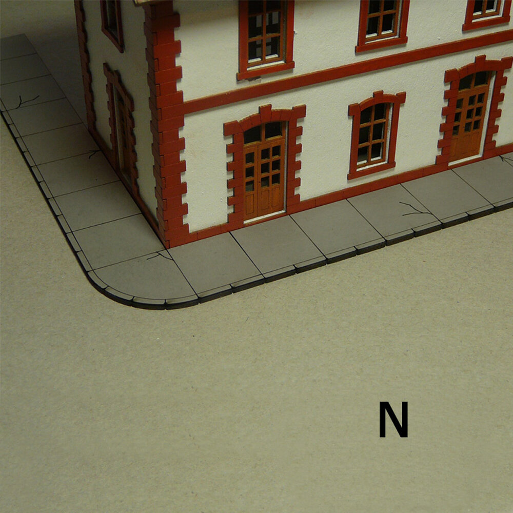 N Scale Sidewalks Concrete