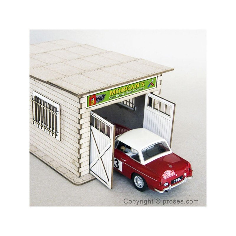 Garage & Workshop Kit (Laser-cut Kit)