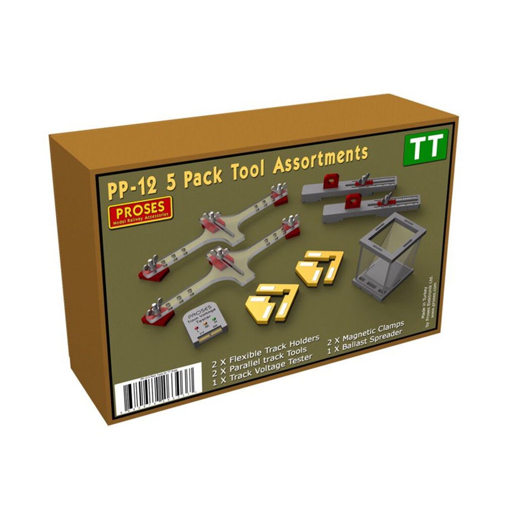 4 Pack Tool Assortments for Marklin 3-Rail C-Track