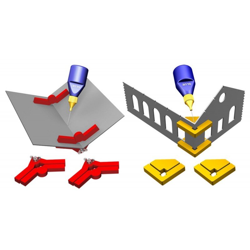 Snap & Fix Set w/Adj. Angle Arms + 90 Degree Clamps (Magnetic)