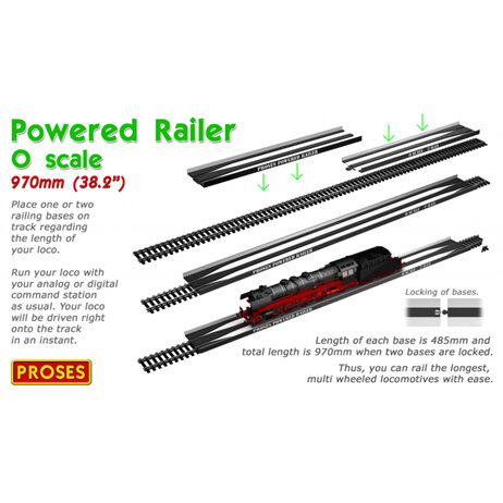 Powered Railer O Scale (2-Rail)
