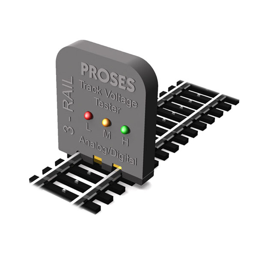 Track Voltage Tester for 3 Rail Tracks (Marklin)