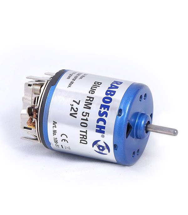 Brushed Motor7.600RpmBlue RM510 TRQ 7,2V