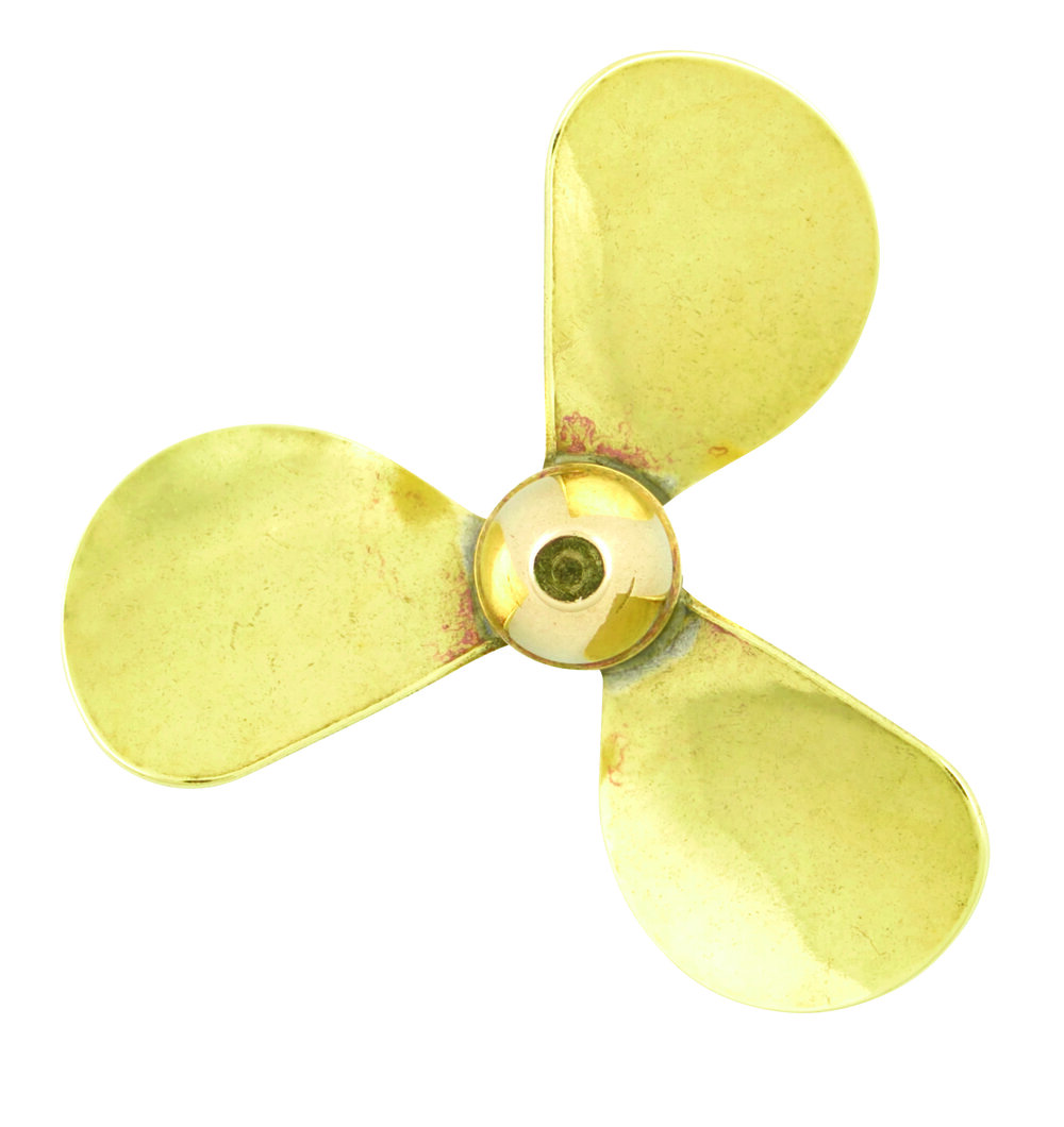 Brass Propeller70-L-3bl-M4