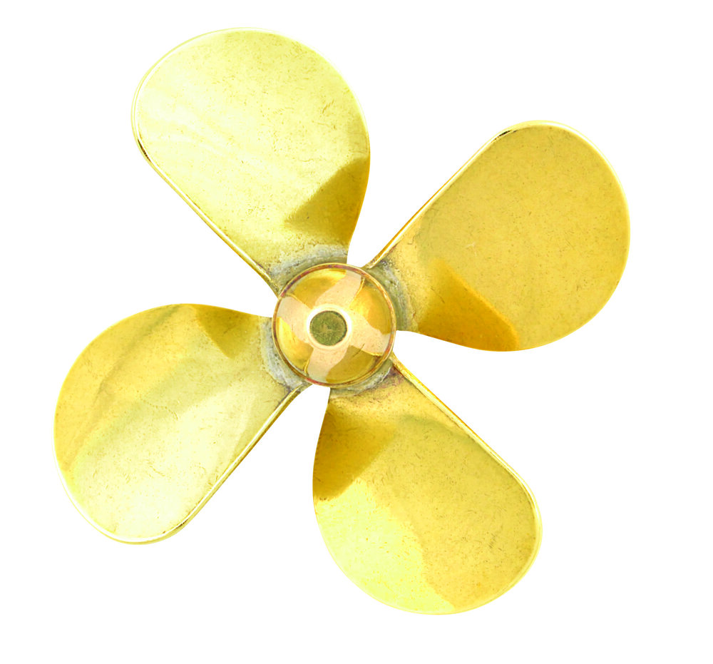 Brass Propeller70-L-4BL-M4