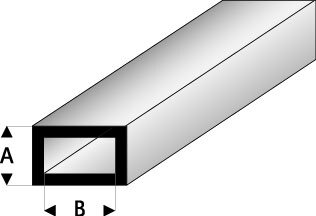 RECHTH.BUIS 2,0X 4,0MM 1M