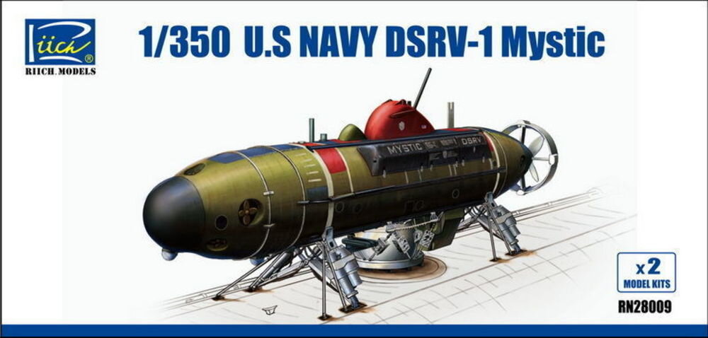 U.S.Navy DSRV-1 Mystic(Model Kits X2)