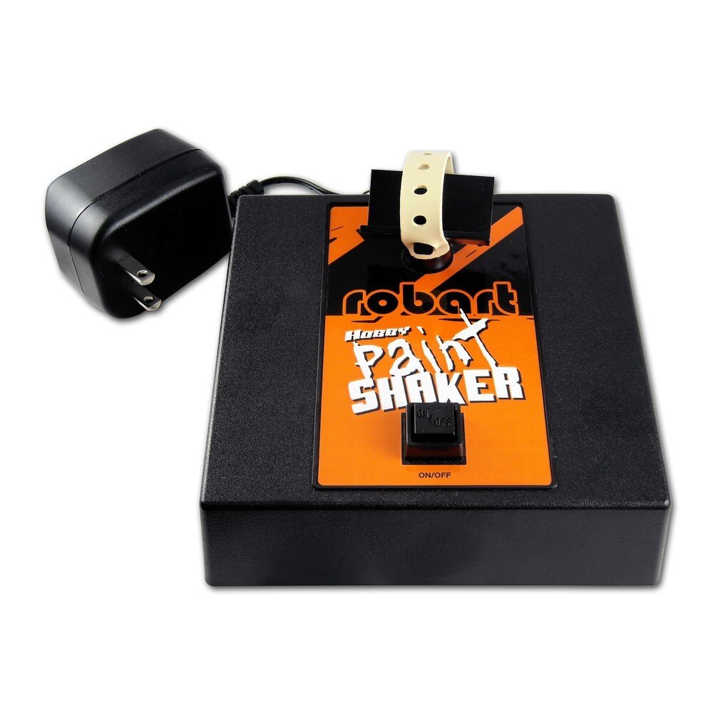 Hobby Paint Shaker - Variable voltage 110V to 240V with U.S. Style Plug