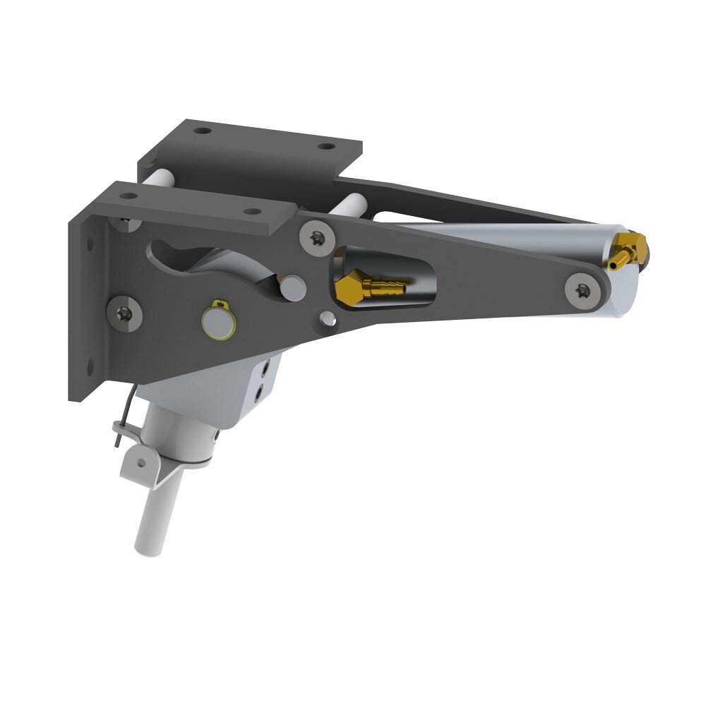 Nose Retract, 8-18#, Robo-Ready, 105O, Firewall