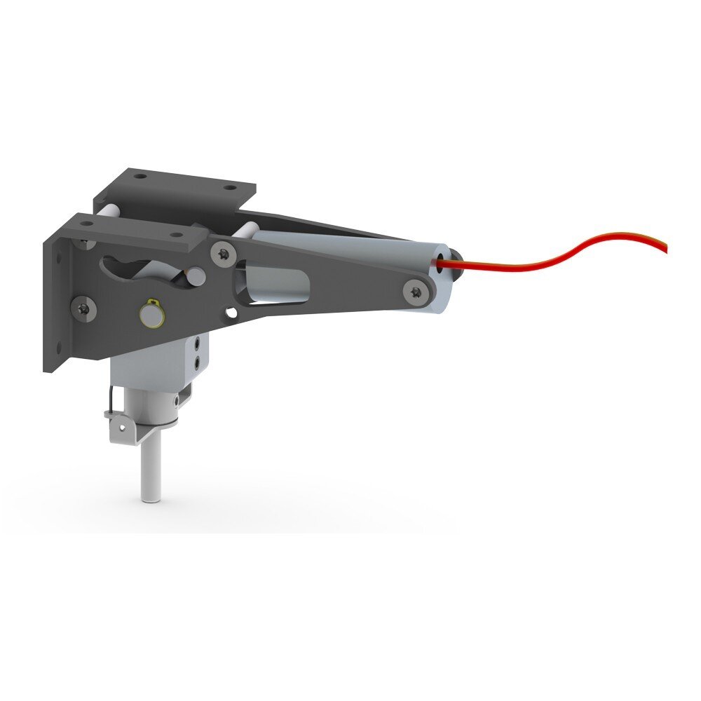 Nose Retract, 8-18#, Robo-Ready, 90O, Firewall, Electric