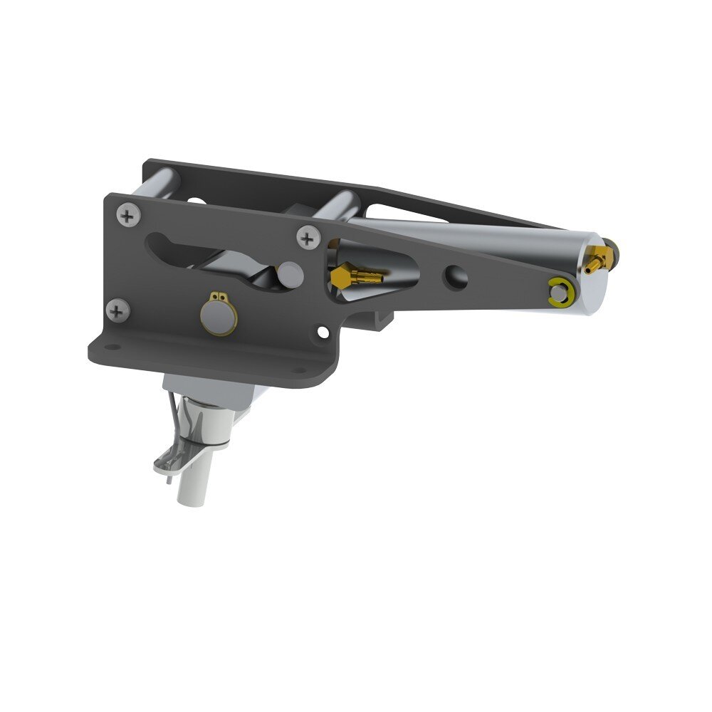 Nose Retract, 12-24#, Robo-Ready, 100O, Rail