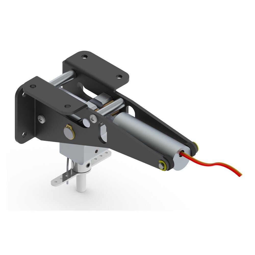 Nose Retract, 20-32#, Robo-Ready, 90O, Firewall/Belly, Electric