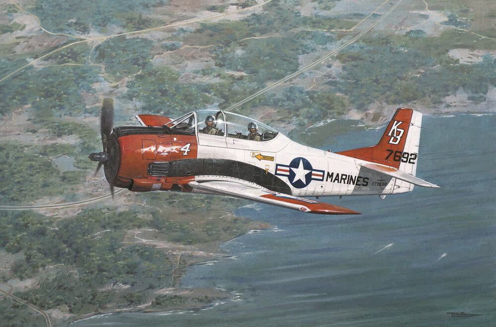 North American T-28B Trojan