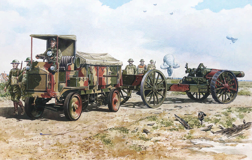 FWD Model B3 ton&BL 8-inch Howitzer MK.VI