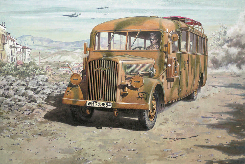 Opel Blitz Omnibus W39 (Late WWII)